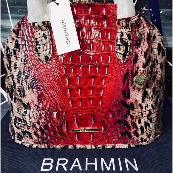 Brahmin in Ruby red Satchel - Picture 6 of 16